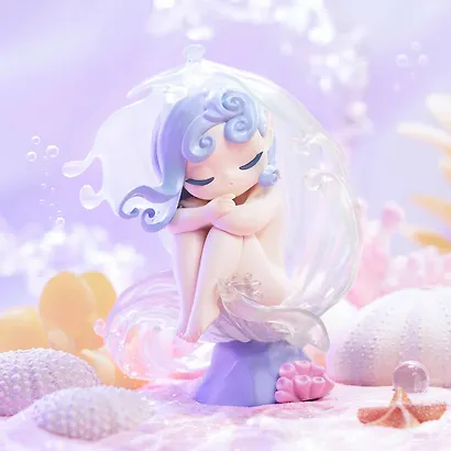 Коллекционная фигурка Sleep Sea Elves, 8см., 43887, Blind Box, 52 Toys, 15+ - фото 4