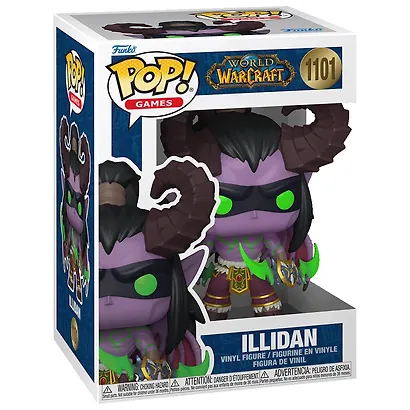 Фигурка Funko POP! Games WOW Illidan w/(GW)Chase (1101) (Fun86108) - фото 2