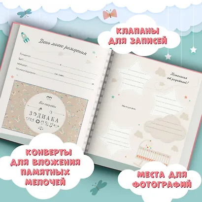 Первая книга обо мне. Фотоальбом малышки - фото 5