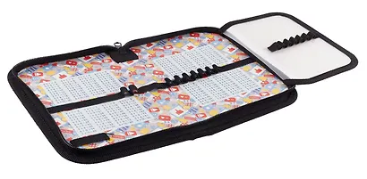 Пенал 1 отделение "Роскошь и стиль" 19*13 см - фото 5