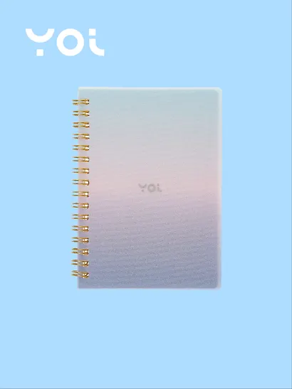 Записная книжка А6 80 листов в клетку, "Sparkling" на спирали, в ассортименте, Yoi - фото 2