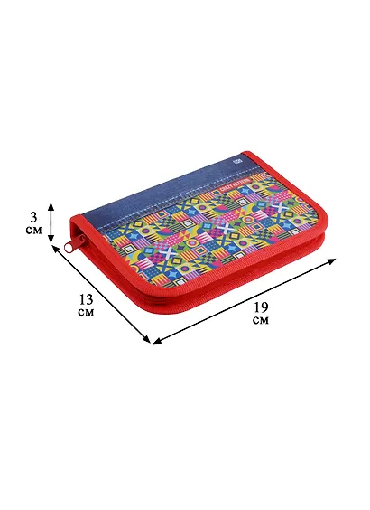 Пенал 1отд. "Crazy Pattern" 190*130, молния, лам.картон - фото 3