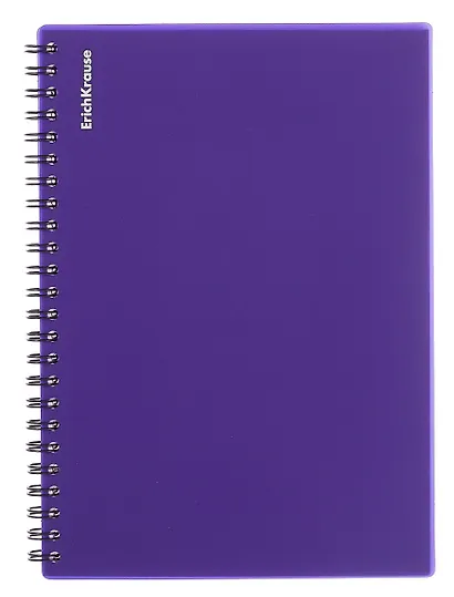 Тетрадь 80 листов, клетка, "Reef" спираль, индиго, Erich Krause - фото 1