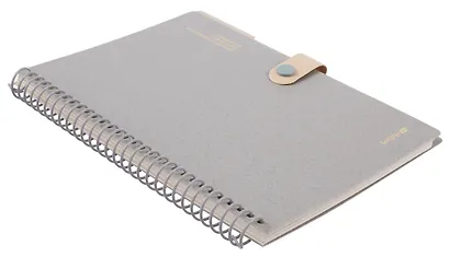 Тетрадь "ECO" B5, 80 листов в клетку, на спирали, на кнопке, Schiller - фото 5