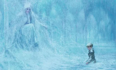 Снежная Королева (иллюстрации Чарльза Санторе) - фото 9