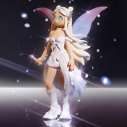 Фигурка коллекционная Pop Mart Peach Riot Punk Fairy Series в ассортименте (коробка) (10х6х6) (44267) - фото 3