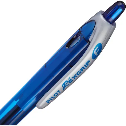 Ручка шариковая Pilot, Rex Grip BPRG-10R-F (L), автоматическая синяя - фото 3