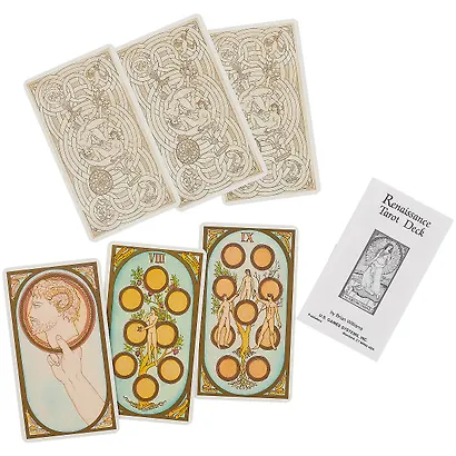 Таро Аввалон, Renaissance Tarot by Brian Williams Ренесенса таро (карты+инструкция) (на англ. яз.) (коробка) (ПИ) - фото 3