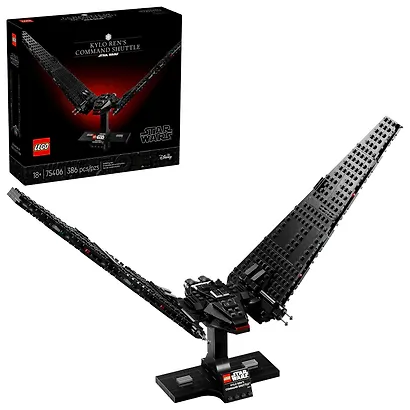 LEGO Star Wars: Командный шаттл Кайло Рена, 386 деталей (75406) - фото 1