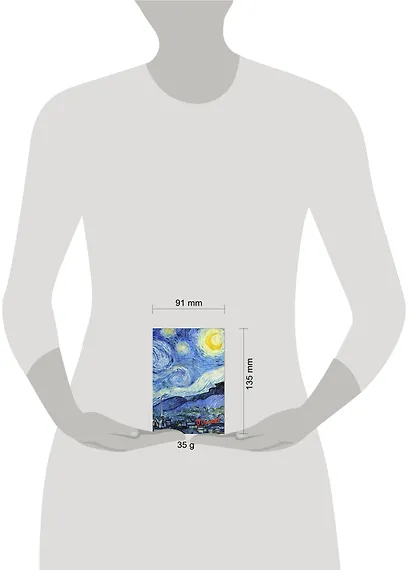 Обложка для паспорта «Ван Гог. Звёздная ночь» - фото 3