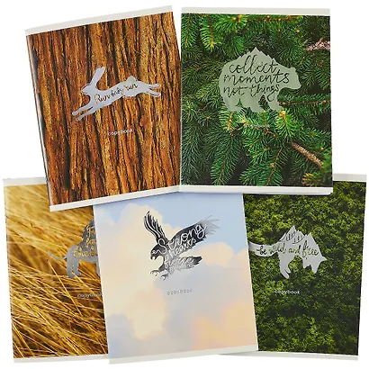 Тетрадь в клетку Listoff, "Язык природы", 96 листов, в ассортименте - фото 7