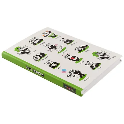 Блокнот «Panda`s life», 192 страницы, А5 - фото 3