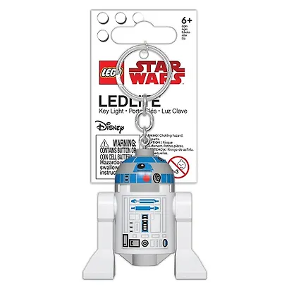 LGL-KE21H Брелок-фонарик для ключей LEGO Star Wars - R2-D2, возраст 6+ - фото 7