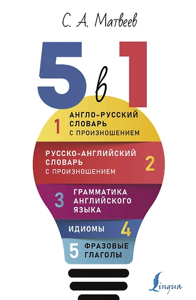 Английский язык. 5 в 1: Англо-русский словарь с произношением. Русско-английский словарь с произношением. Грамматика английского языка. Идиомы. Фразовые глаголы - фото 1