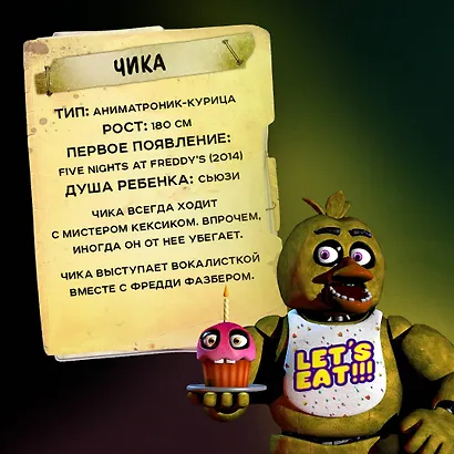 Раскраска. Пять ночей у Фредди. Файлы Фредди - фото 14