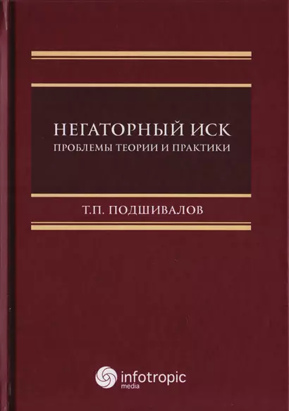 Негаторный иск. Проблемы теории и практики. Монография - фото 1