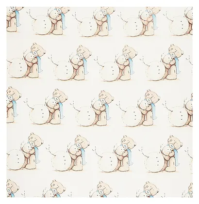 Бумага упаковочная 70*100см "Making a snowman" НГ,инд.уп. - фото 3