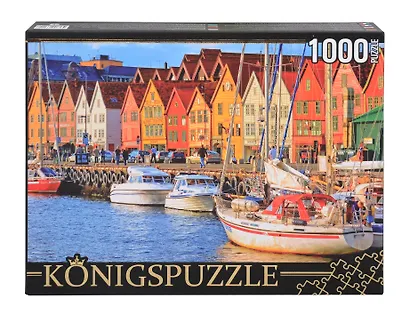 Пазл Königspuzzle 1000 эл.68,5*48,5см. Причал КБК1000-6492 - фото 1
