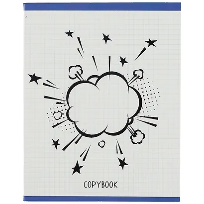 Тетрадь в клетку Listoff, "Комиксы", 48 листов, в ассортименте - фото 5
