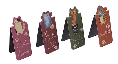 Магнитные закладки Милый котик (4 шт) - фото 3