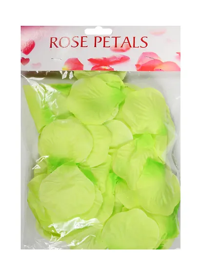 Лепестки роз 5.5 см, 100 штук в пакете с хедером, .салатовый (11-00094-29) - фото 1
