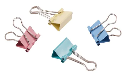 Зажимы для бумаг 10 штук, цветные, GoodMark - фото 3