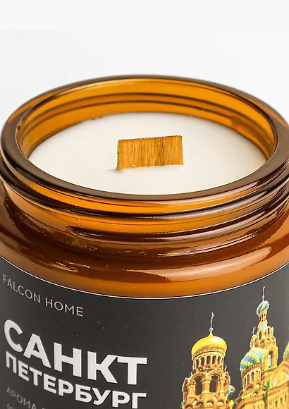Свеча ароматическая Спас на Крови (Санкт-Петербург) (120мл) (FH013) - фото 3