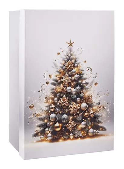 Коробка подарочная "НОВОГОДНИЙ МИКС " 28.5*18.5*12см, Новый год, картон - фото 2