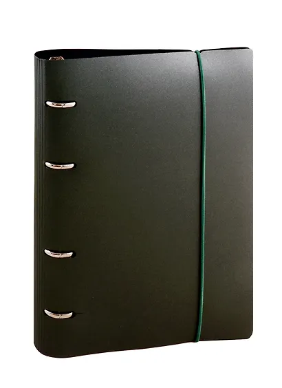 Тетрадь на кольцах в клетку Hatber, Metallic, 120 листов, в ассортименте - фото 6