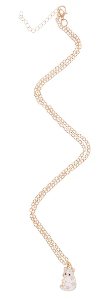 Кулон Котик эзотерика (белый) (металл) (3х1,3) (12-Kainli-K7) (Lafilaf) - фото 3