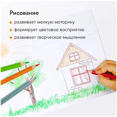 Карандаши цветные Brauberg, Premium, 12 цветов с мягким грифелем 3,3 мм - фото 10