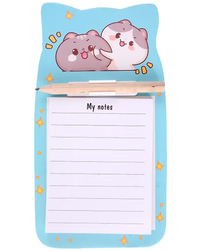 Блок для записей «Kawaii. Котики», 90х170 мм, 40 листов, на магните - фото 1