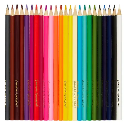 Карандаши цветные 24цв "Каляка-Маляка" дерев.трехгран.корпус, карт.уп. - фото 2