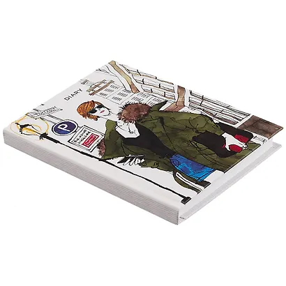 Ежедневник недат. А6 112л "In the city" 7БЦ, мат.лам, офсет - фото 2