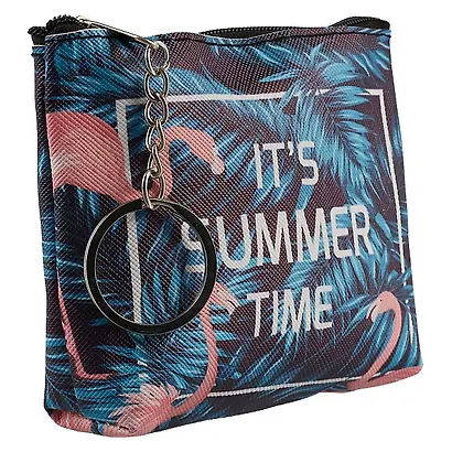 Косметичка-кошелек Фламинго (11х9) (ПВХ) - фото 2