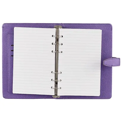 Ежедневник Escalada «Наппа», фиолетовый металлик, 160 листов, А6+ - фото 4