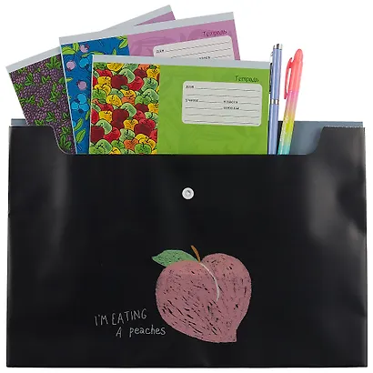 Папка -конверт «Fresh fruits» А4 на кнопке, в ассортименте - фото 2