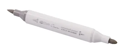 Маркер акриловый "Сонет" серая дымка, двусторонний, перо кисть/пуля - фото 4