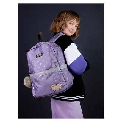 Рюкзак "Pusheen" 1 отделение 38,5*29*15 полиэстер, карман для ноутбука/планшета, регул.лямки, светоотраж.элем. - фото 6