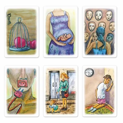 Метафорические ассоциативные карты В моей душе (70 карт+мини-кн./64с.) Будякова (коробка) - фото 6