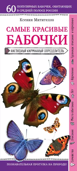 Бабочки. Наглядный карманный определитель (для ПР) - фото 1