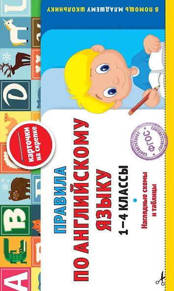 Правила по английскому языку: 1-4 классы - фото 1