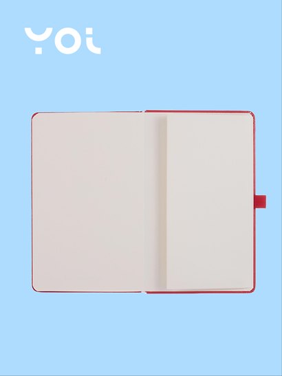 Скетчбук 13*21 80л "Yoi" красный, 140г/м2, слоновая кость, тв.обл., Yoi - фото 3