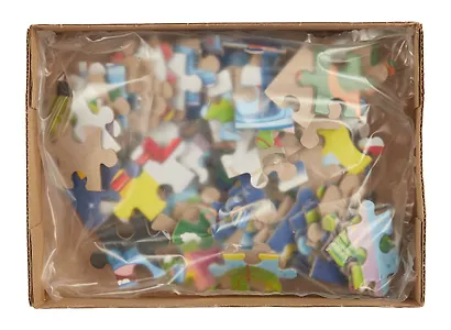 Пазл 104 элемента "Синий трактор" №15 33х24 см - фото 2