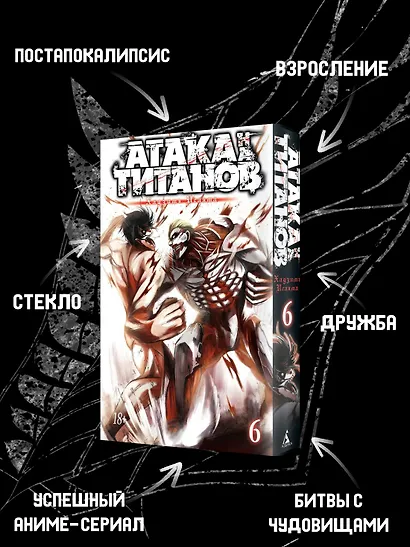 Атака титанов. Книга 6 (Том 11, 12) (Attack on Titan / Атака на титанов / Shingeki no Kyojin). Манга - фото 5