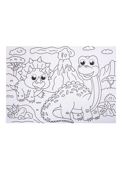 WOW РАСКРАСКА. Милые динозаврики - фото 4