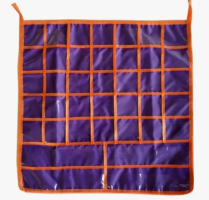 Касса букв, цифр, знаков: Арифметические действия и сравнения (Текстильное поле-39 карманов, карточки - мелов 250, лакирование) - фото 2