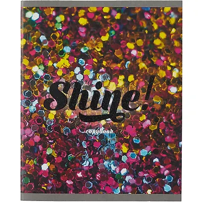 Тетрадь общая «Shine!» в ассортименте, 48 листов в клетку, A5 - Listoff - фото 4