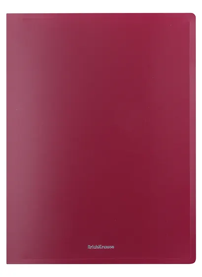 Папка 4кольца А4 "Matt Blackberry Marsala" 24мм, арома, пластик, ассорти, Erich Krause - фото 4