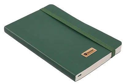 Записная книга А6 80 листов в линейку "Elegance" зеленая, Schiller - фото 5